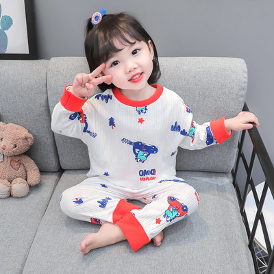 Detské dvojdielne pyžamo pre dievčatá s potlačou