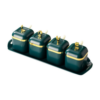 Domáca kuchyňa Korenička Náradie Plastová korenička Zelená soľnička Phnom Penh Cukornička