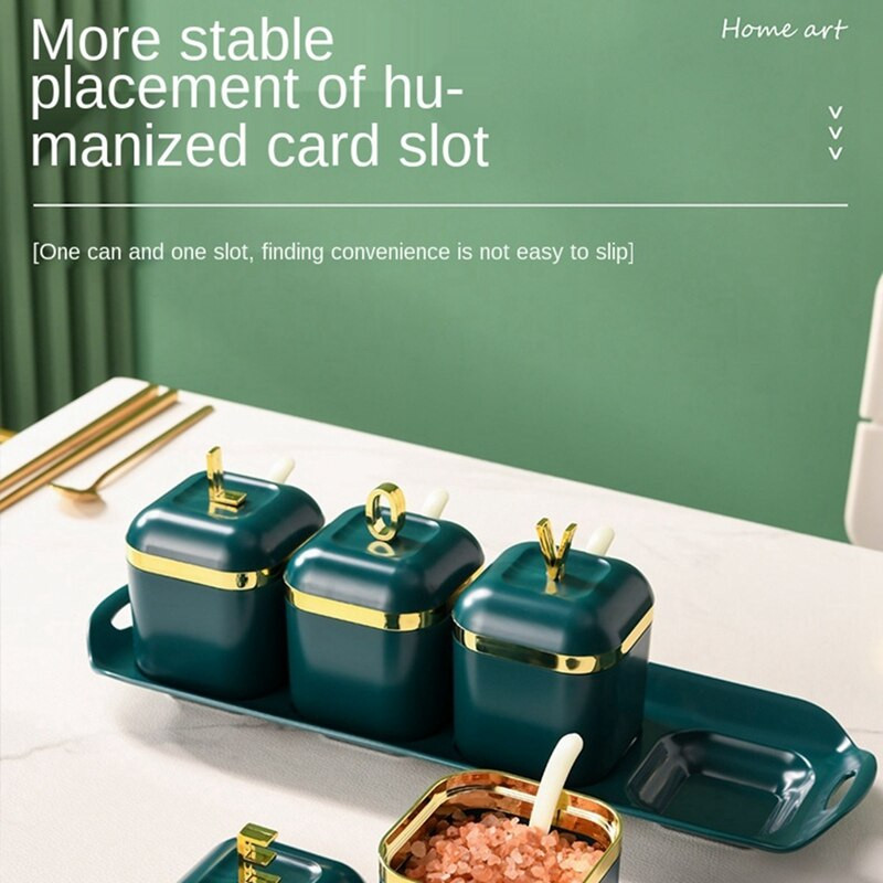 Domáca kuchyňa Korenička Náradie Plastová korenička Zelená soľnička Phnom Penh Cukornička