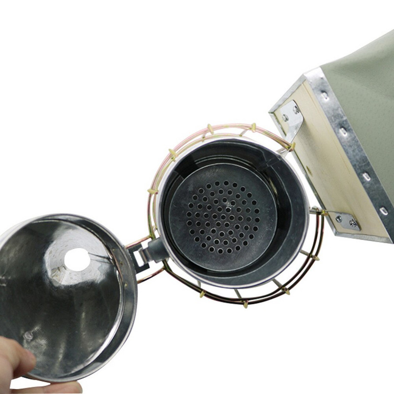 Nerūdijančio plieno dūmų purkštuvas Bičių rūkykla bitininkystė Bitininkui skirta rūkytos bitės bitininkystės įranga 1 vnt