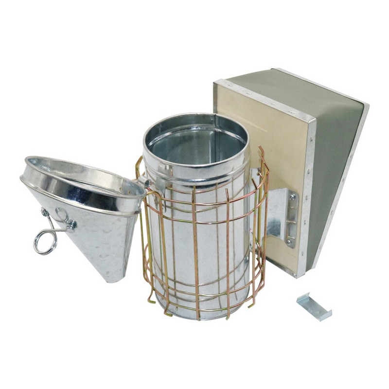 Nerūdijančio plieno dūmų purkštuvas Bičių rūkykla bitininkystė Bitininkui skirta rūkytos bitės bitininkystės įranga 1 vnt