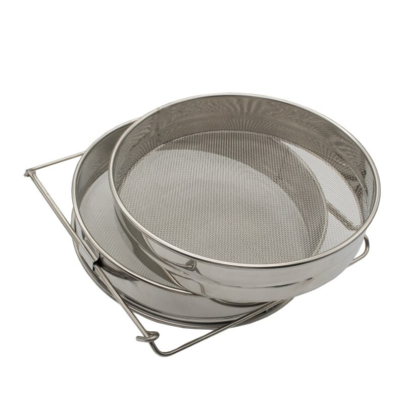 Bitininkystė Bičių medaus sietelis Dvigubas koštuvas jogurto sietelis Praktiškas srautas Prekės Bitininko reikmenims Bičių įrankiai