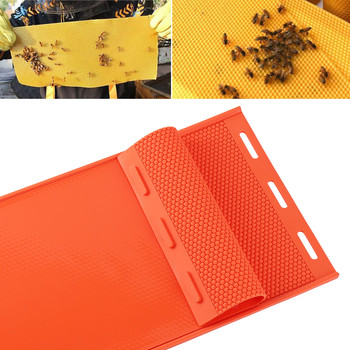 Φύλλο Τύπου μελισσοκέρι Καλούπι Μαλακό PVC Κυψελοειδή βάση Θεμέλιο Καλούπι Κυψέλη Φτυάρι Μελισσοκομία Beeware Εργαλείο κατασκευής κεριών