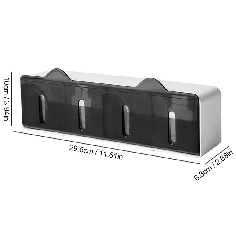 Κουζίνα επιτοίχια Κουτί καρυκευμάτων αλάτι πιπέρι ράφι μπαχαρικών Βάζο μπολ ζάχαρης για κουζίνα σετ συσκευής Gadget Εργαλείο οργάνωσης κουτιού μπαχαρικών