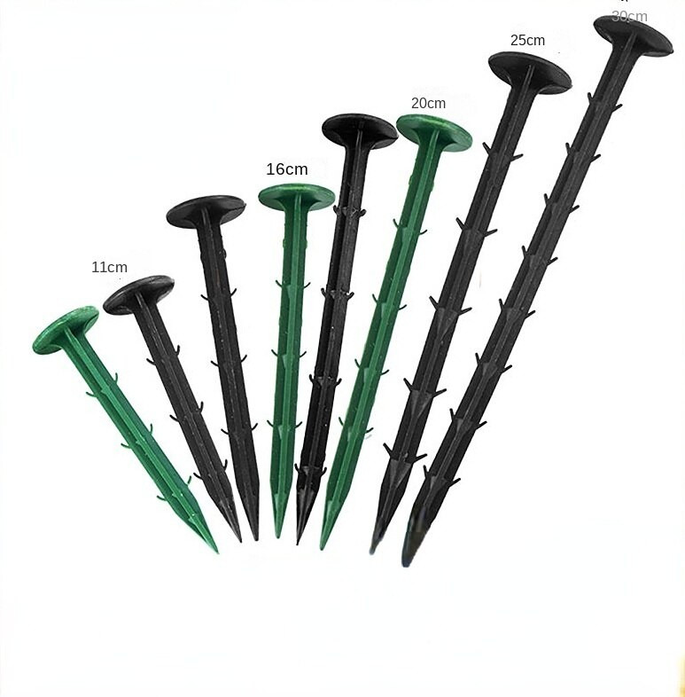 50 vnt/stal. Sodo gruntas vinys 11 16 20 mm šiltnamio plėvelė, apsauganti nuo piktžolių.