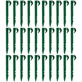 30 ks super ľahkých tvrdených plastových záhradných klincov, kreatívnych záhradných klincov, jemných záhradných kolíkov, praktických zemných kolíkov.