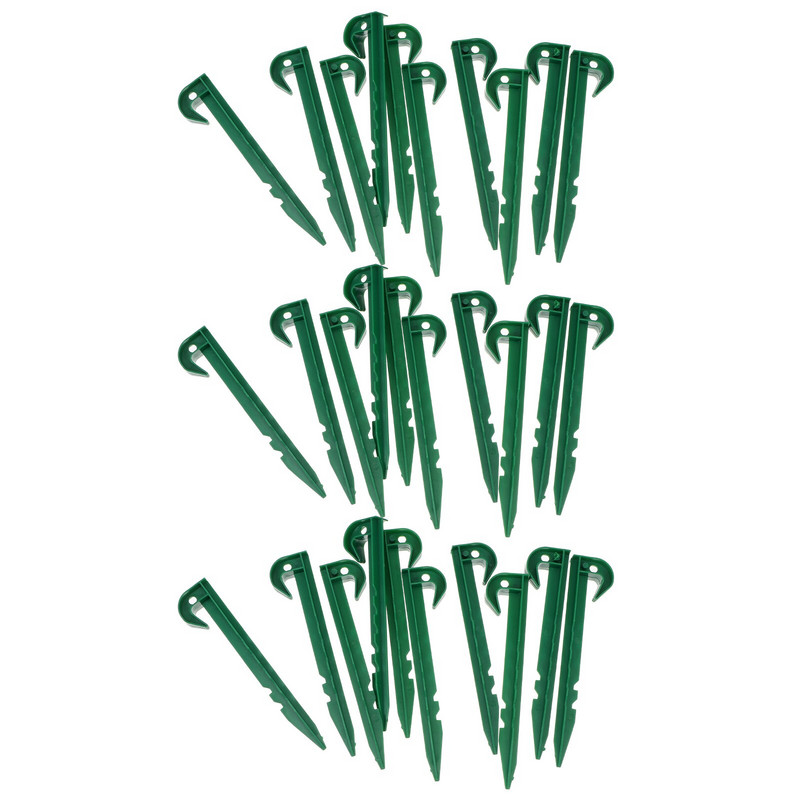 30 ks super ľahkých tvrdených plastových záhradných klincov, kreatívnych záhradných klincov, jemných záhradných kolíkov, praktických zemných kolíkov.