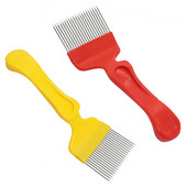 10 ks kvalitných 21-pinových hrotov z nehrdzavejúcej ocele, hrebeň na odviečkovanie, vidlička, ihla, nôž, škrabka na včelí med, nástroje na včelárstvo