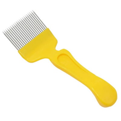 10 ks kvalitných 21-pinových hrotov z nehrdzavejúcej ocele, hrebeň na odviečkovanie, vidlička, ihla, nôž, škrabka na včelí med, nástroje na včelárstvo