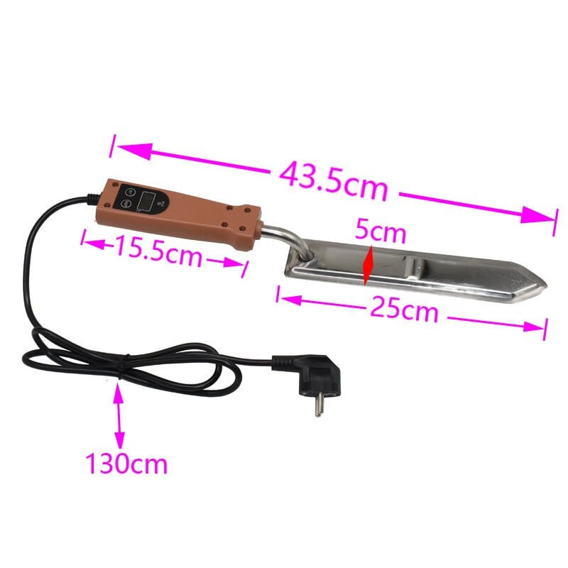 1 ks Elektrický nôž na rezanie medu s reguláciou teploty 220V 140-160 stupňov Celzia Včelárske nástroje na včelárstvo