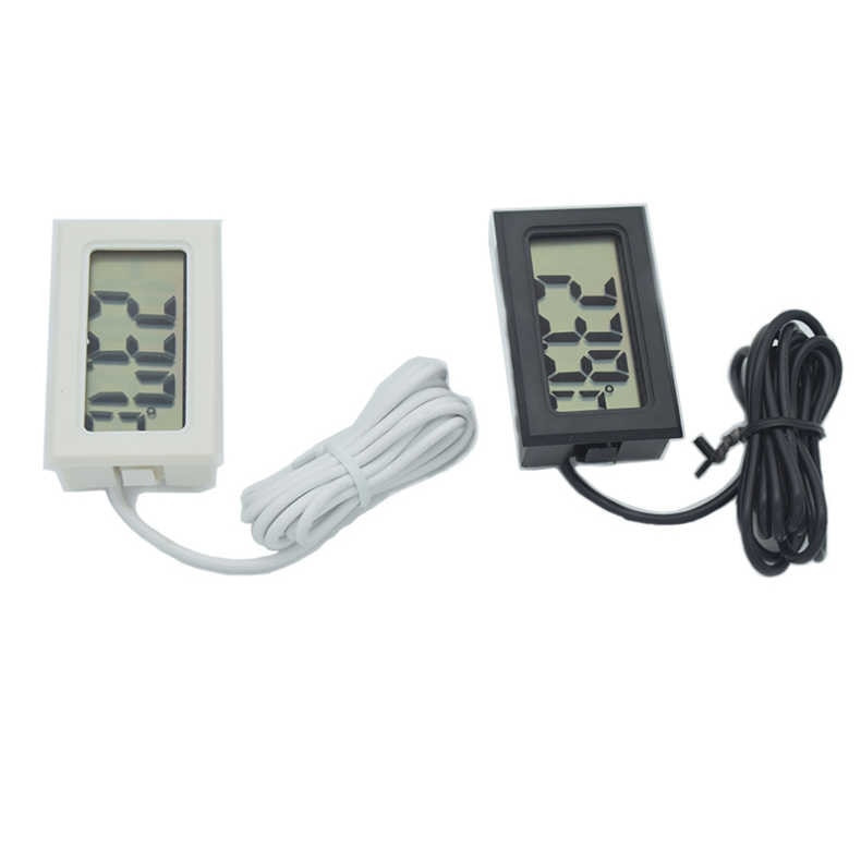 Beekeeping Beehive Mini mugav digitaalne LCD hügromeetertermomeeter koos sensori jälgimisekraani niiskusdetektoriga