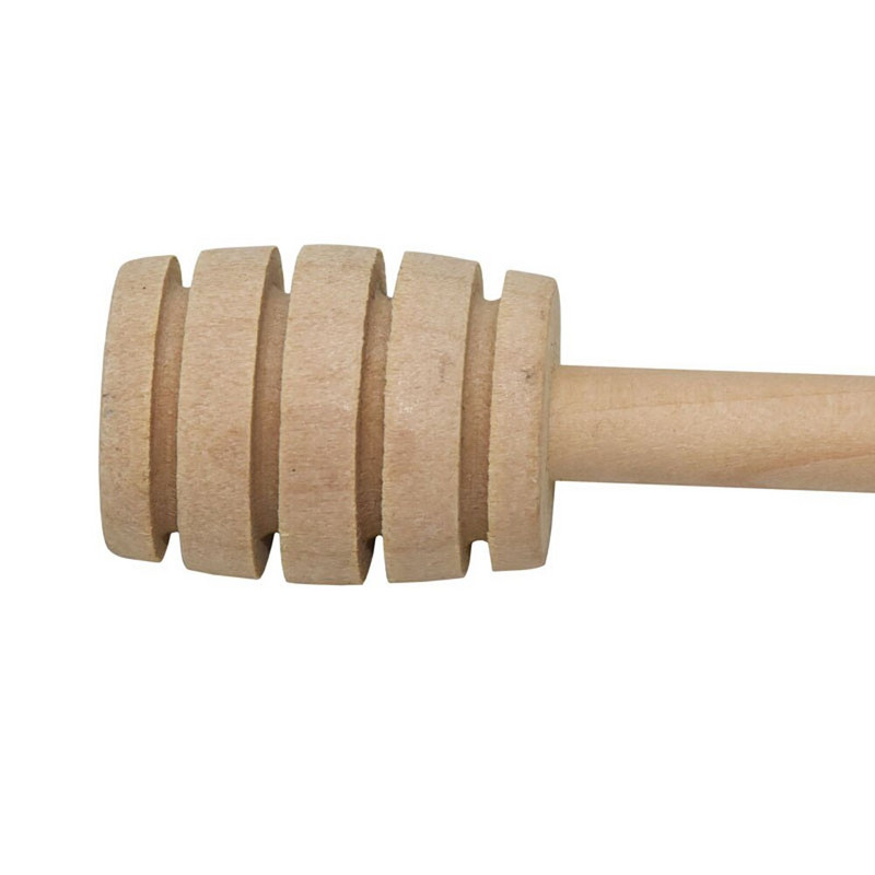 Vysokokvalitná miešacia tyčinka na med, miešacia rukoväť, lyžica, praktická 50-dielna drevená naberačka na med, dlhá tyčinka, potreby na med, kuchynské náradie na med