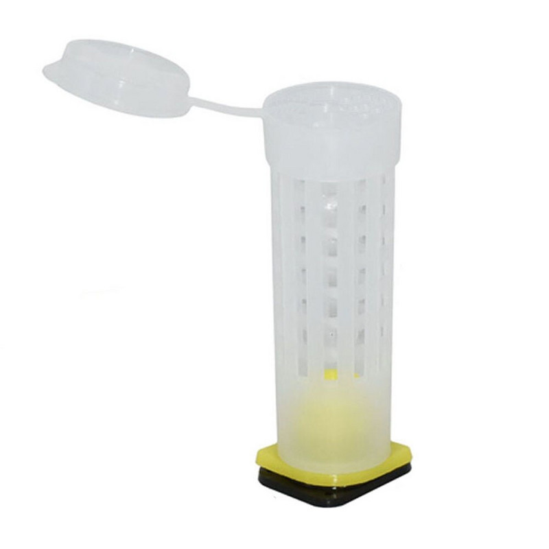 100 ks kryt na klietku pre kráľovnú, lapač kráľovných, plastové bunky, klietky pre včely, nástroj na včelárstvo Abelhas, ochrana včelárskeho vybavenia