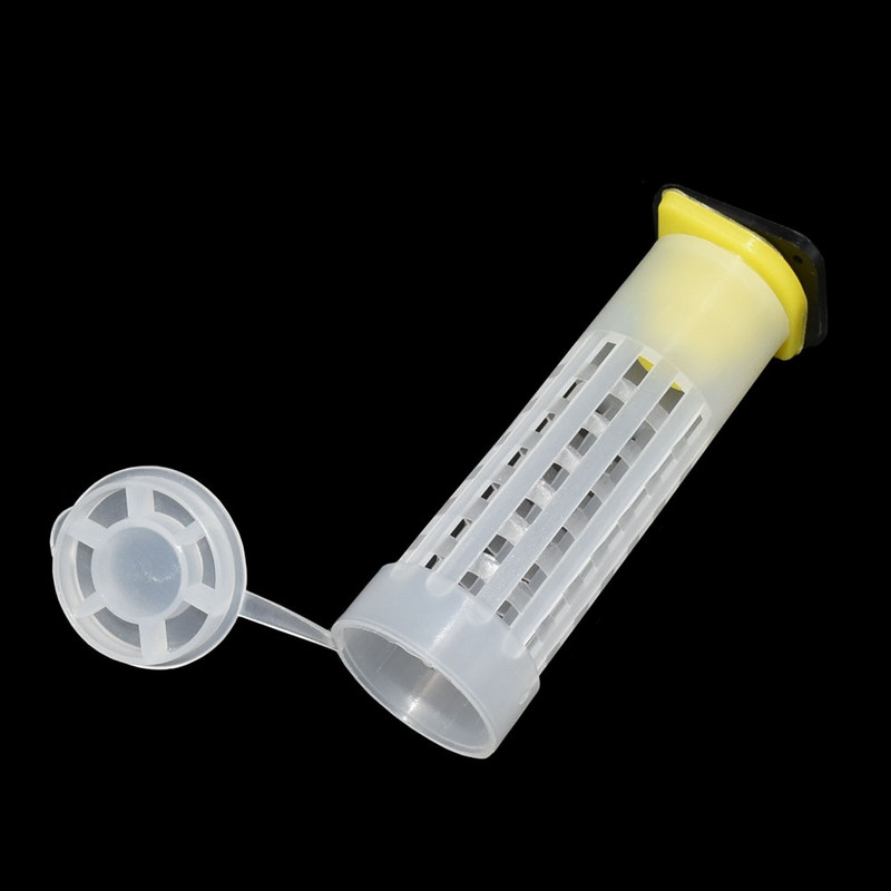 100 ks kryt na klietku pre kráľovnú, lapač kráľovných, plastové bunky, klietky pre včely, nástroj na včelárstvo Abelhas, ochrana včelárskeho vybavenia