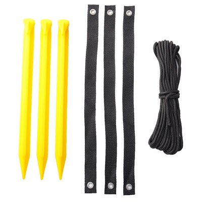 Súprava na podopretie stromov, popruhy na podporu stromov s lanovými kotvami na podporu rastlín, profesionálne pre mladé stromy, ochrana pred vetrom