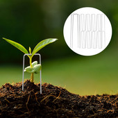 U Stakes formos žemės kaiščiai kabės Sodas kraštovaizdis veja Vinys Smeigtukas Metalinis palapinė Stovyklavietės kuolas Tvirtinimo tarpiklis Cinkuotas