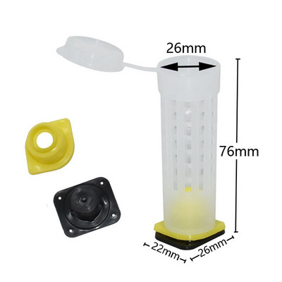 50 ks včelích nástrojov, včelárske nástroje, príslušenstvo pre klietky pre kráľovnú, podstavec pre plodnosť, ochranný štít a kryt klietky pre kráľovnú