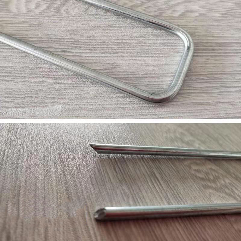 U formos vinys, skirtas vejai tvirtinti vinis, cinkuotas plienas, tvirti, patvarūs sodo apsauginiai vinys, skirti kraštovaizdžio žolei tvirtinti