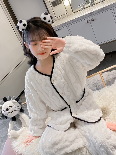 Παιδική πιτζάμα με κουμπιά  για κορίτσια