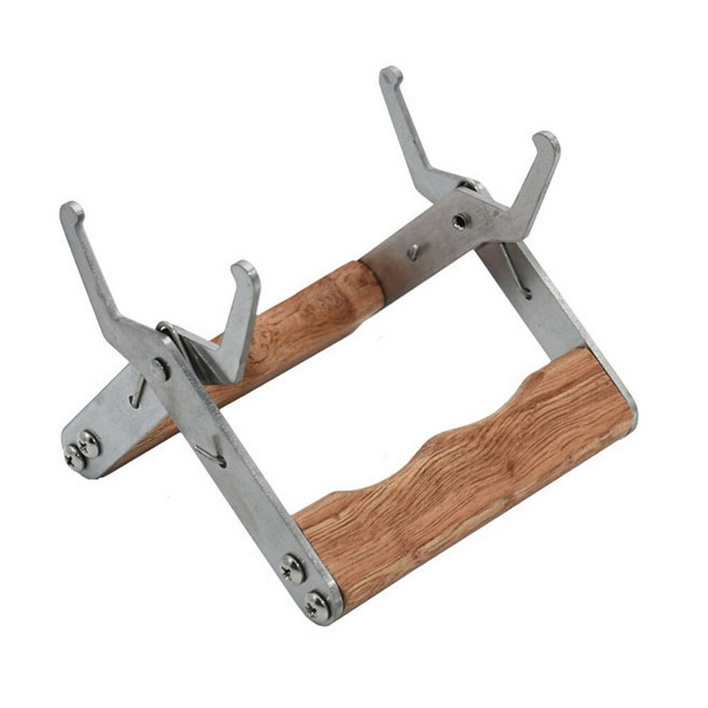 1 ks držiak rámu na včelí úľ, uchopovací nástroj pre včelárske vybavenie, chápadlo, nástroj na zachytávanie, zdvíhací nástroj, drevené + nerezové včelárske nástroje