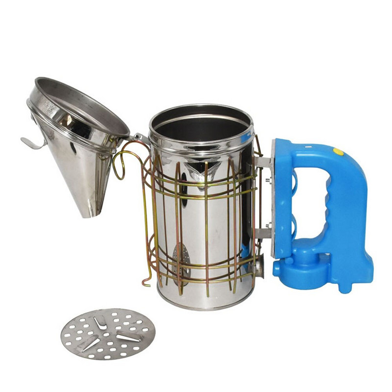 Horúci výpredaj z nehrdzavejúcej ocele Elektrická súprava na vysielanie dymu pre včely Elektrický včelársky nástroj Včelárske včelárske nástroje Údiareň včiel