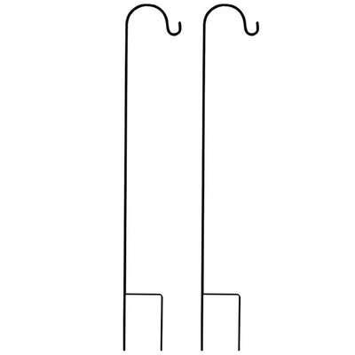 2 vnt. piemenų kabliukai rūdims atsparūs sodo kuoliukai, metaliniai augalų stovai, kabykla paukščių lesyklėlei, 120x10x1cm ir 80,5x10x1cm