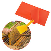 Мек PVC Beekeeper Beeswax Mold Foundation Bee Hive Basis Press Sheet Mold Beeswax Press Sheet Mold Пчеларско оборудване Инструменти