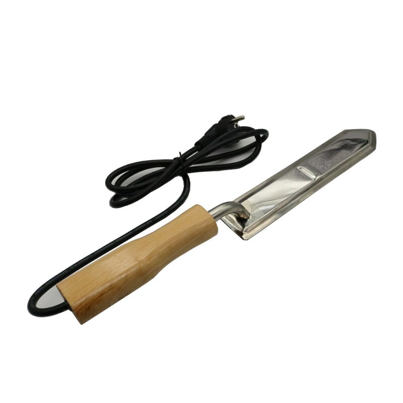 1 ks Elektrický nôž na med, včelí včelársky nástroj, rezací nôž 220V, rýchlo sa zahrievajúci, rezací nástroj na extrakciu včiel, škrabka