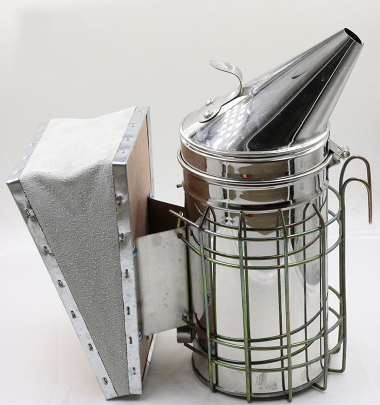 1 ks Včelársky udiareň Včelár z nehrdzavejúcej ocele Ručný vysielač včelieho dymu Súprava Včelársky nástroj Včelársky dymový postrekovač