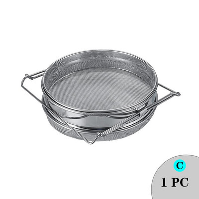 Set de instrumente pentru apicultor, stil variat, strecurătoare de miere de albine, cutie pentru stup, afumător din oțel inoxidabil, cutie pentru creșterea regelui, cutie pentru celule, ceașcă pentru apicultura