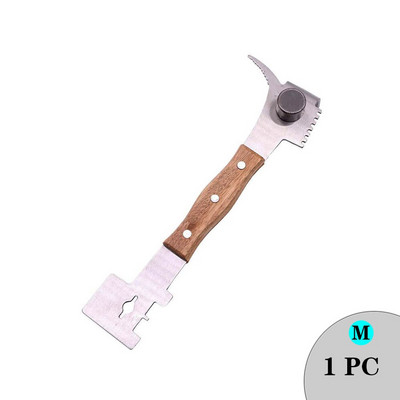 Set de instrumente pentru apicultor, stil variat, strecurătoare de miere de albine, cutie pentru stup, afumător din oțel inoxidabil, cutie pentru creșterea regelui, cutie pentru celule, ceașcă pentru apicultura