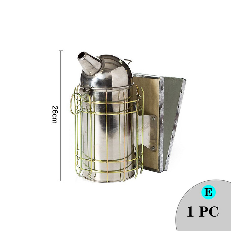 Įvairių stilių bitininko įrankių rinkinys Bičių medaus sietelis avilio dėžutė nerūdijančio plieno rūkykla karalienė karalienė auginimo dėžė Ląstelių puodelis Bitininkystė