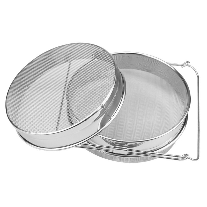 Včelárske sitko na med a včely, dvojité scedenie, sitko na jogurt, praktické nástroje na prietok tovaru pre včelárske potreby