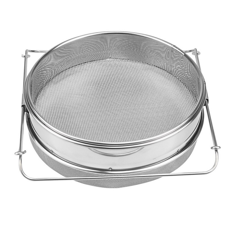 Včelárske sitko na med a včely, dvojité scedenie, sitko na jogurt, praktické nástroje na prietok tovaru pre včelárske potreby