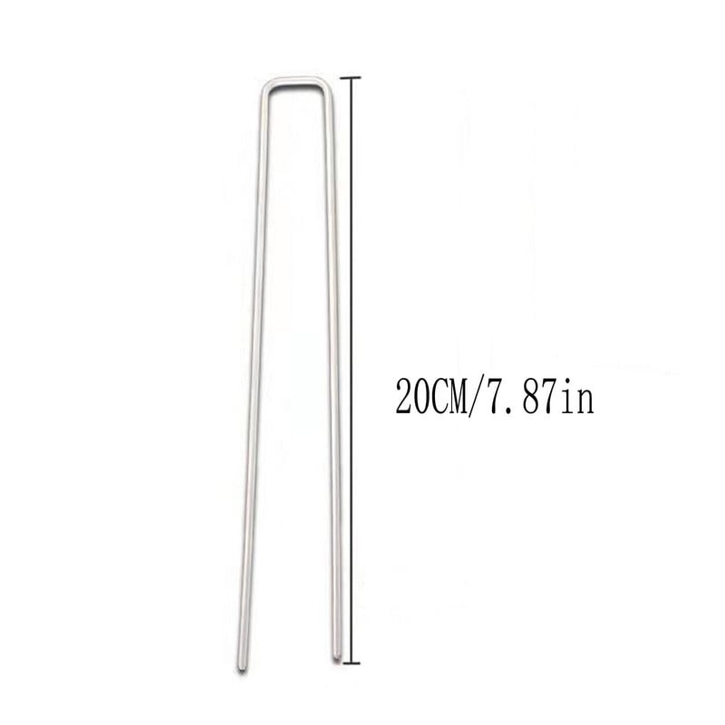 Záhradné klince v tvare U, umelý trávnik, kolíky v tvare U, kovové pozinkované kolíky, zošívacie kolíky, žiarové zinkovanie, záhradné doplnky