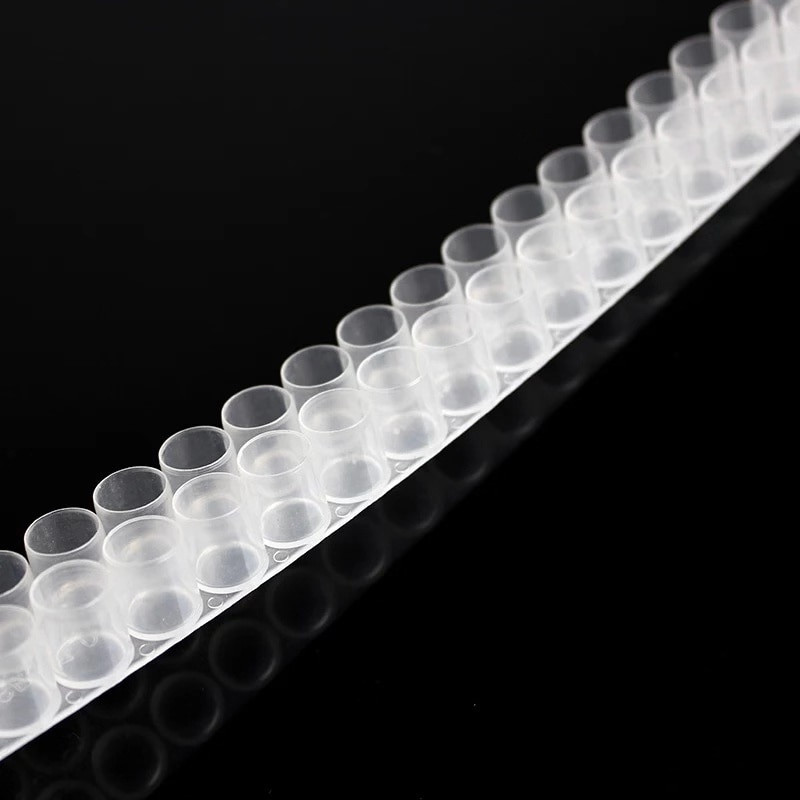 6 ks včelárskych pásikov s materskou kašičkou, dvojité riadky, otvory, včelia mliečna dužina, zberný plech, plastové včelie náradie, vybavenie, potreby