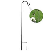 Pásztor horgok növény kampós kerti karó kültéri növényállvány akasztó lámpás kovácsoltvas virág kosártartó