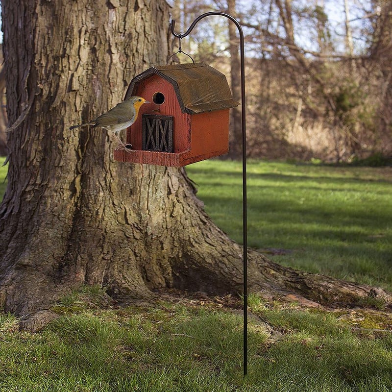 Pásztor horgok növény kampós kerti karó kültéri növényállvány akasztó lámpás kovácsoltvas virág kosártartó