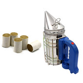 Včelárske náradie z nehrdzavejúcej ocele, elektrický vysielač dymu na včely, elektrický včelársky nástroj, včelársky nástroj, udiareň včely