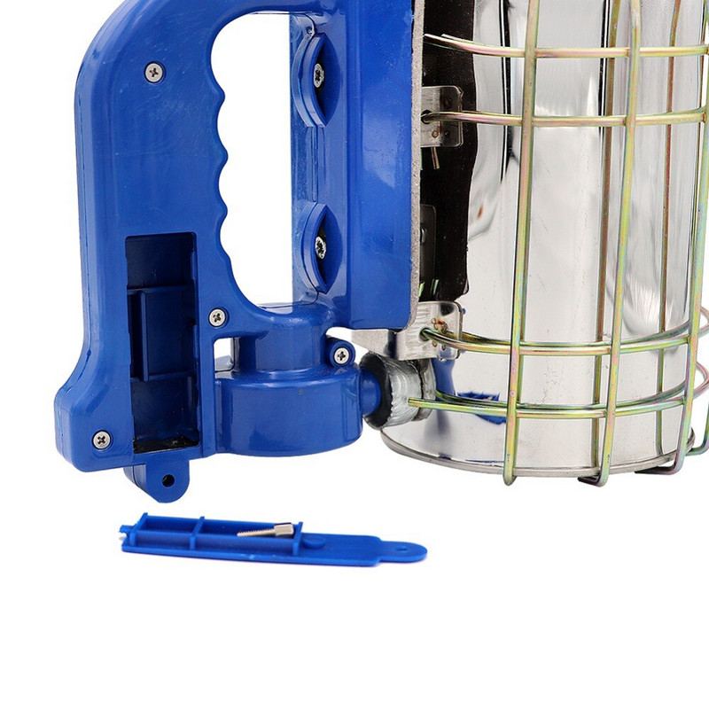 Včelárske náradie z nehrdzavejúcej ocele, elektrický vysielač dymu na včely, elektrický včelársky nástroj, včelársky nástroj, udiareň včely