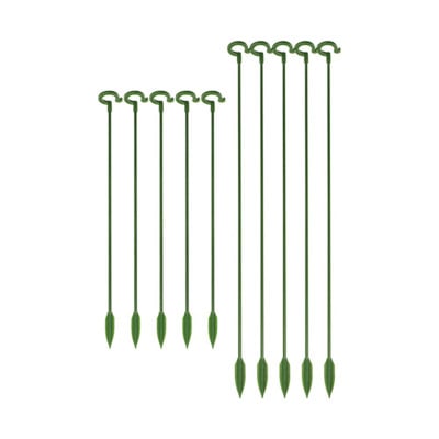 20/30 vnt Augalų atraminis kuolas Sukulentai Gėlės Stiklo pluošto stovas Augalas vazonėlis Drugeliai Orchidėja Vieno stiebo sodo kuolas