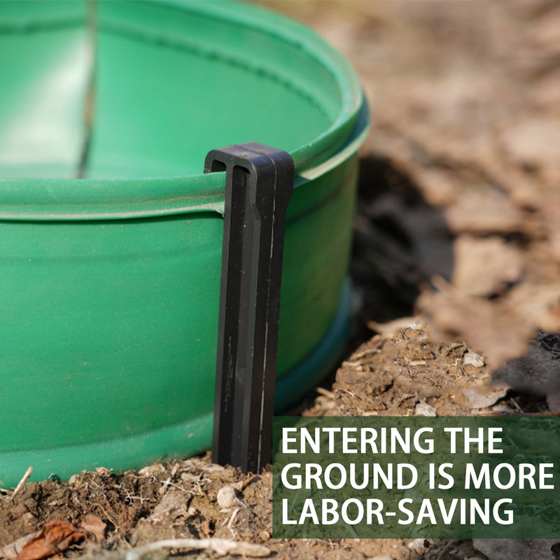 Kolíky na okraje záhrady 10 ks PP klince na okraje 10 ks PP kotviace hroty klince Kolíky na okraje záhrady pre stany na okraje trávnika