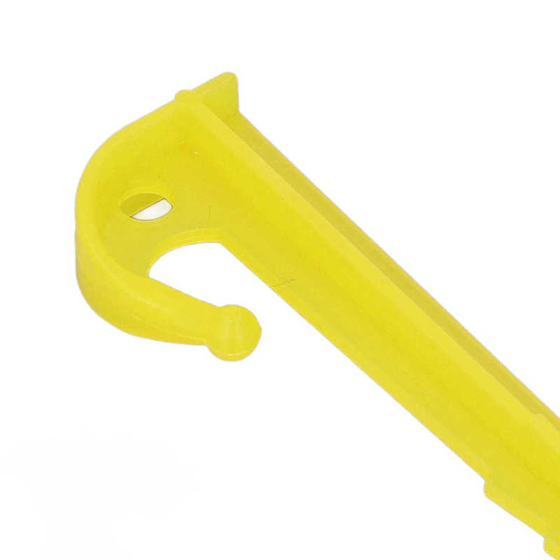 Plastový kolík na stan, ľahký, vysokopevnostný, ABS, odolný voči UV žiareniu, vonkajší plážový hrot 5,5 palca pre markízu