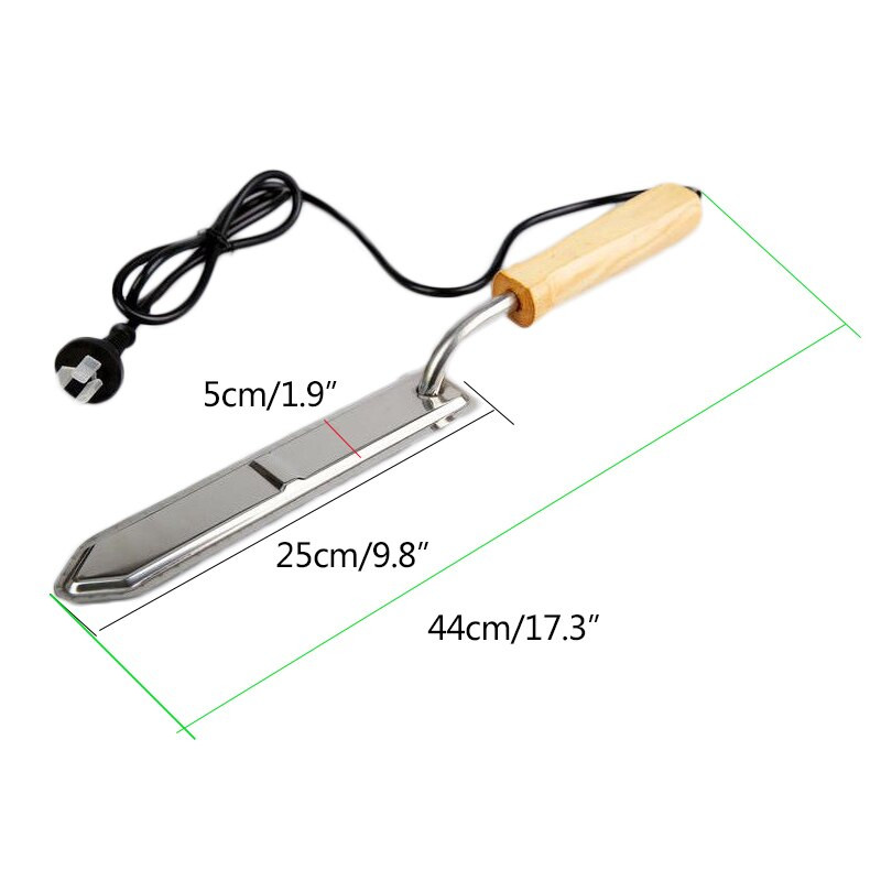 Elektrický nôž na rezanie medu, regulácia teploty, rýchle zahrievanie, výkonné rezanie, extraktor včiel, včelárske vybavenie, nástroj 220V