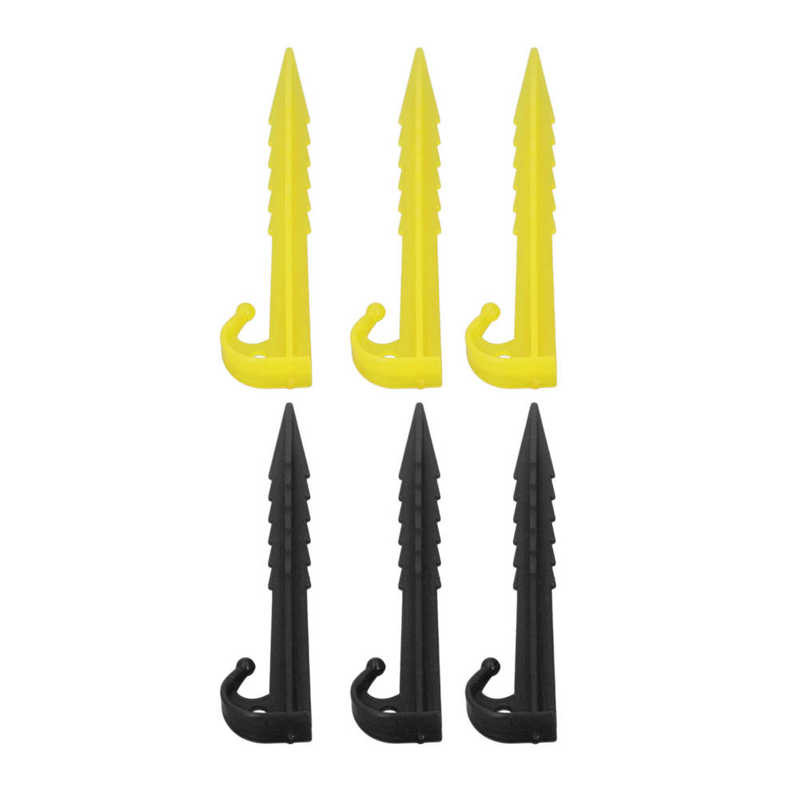 Lauko paplūdimio smaigalys, didelio stiprumo ABS plastikinė palapinė su vinimis dantyta konstrukcija, lengva, skirta stovyklavimui