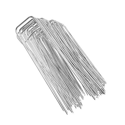 50 ks pozinkovaných záhradných kolíkov, záhradné kolíky, vysokovýkonné kolíky, antikorózne plotové kolíky na bariéru proti burine, kvapkadlo na pokrytie pôdy