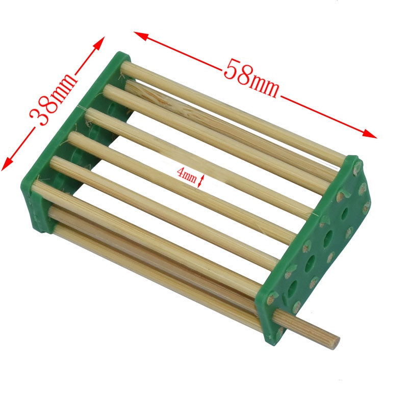Včelie hniezdo z bambusu, izolácia včelej kráľovnej, transportná klietka, včelárske nástroje pre včelárov, 50 ks