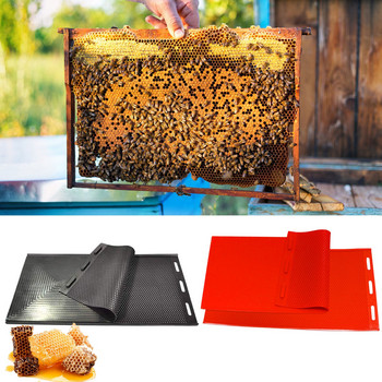 Κερί μελισσών Μέλισσα Κερί Κυψέλης Φύλλο Θεμελίωσης Μελισσοκόμων Δώρα Καλούπια Κυψέλης σιλικόνης για Φτιάξτε Κερί Ρολό Φύλλων Κεριού 2