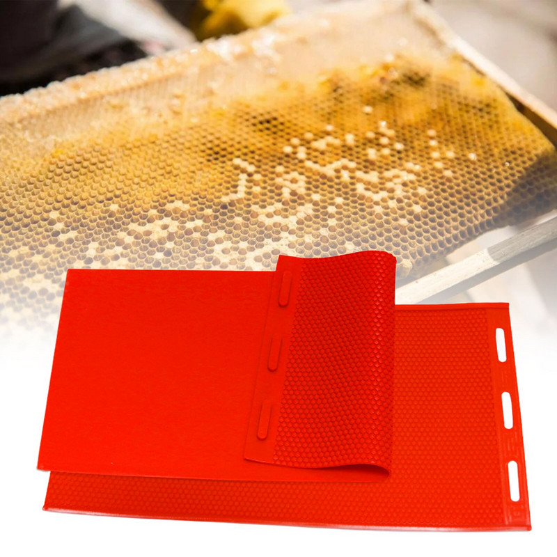 Bičių vaško formelės Bičių avilio vaško pagrindo lakštas Bitininko dovanos Silikoninės korio formos, skirtos bičių vaško lakštų ritininei žvakei 2 gaminti