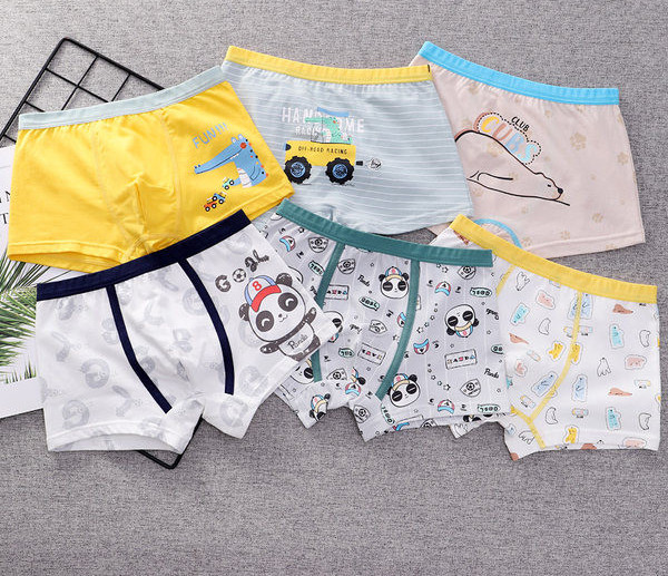 Vaikiški bokseriai berniukams su skirtingais raštais